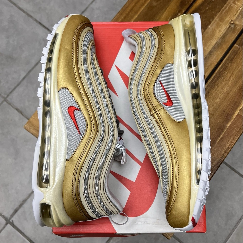 Nike Air Max 97 Metallic Pack in Size 12.5