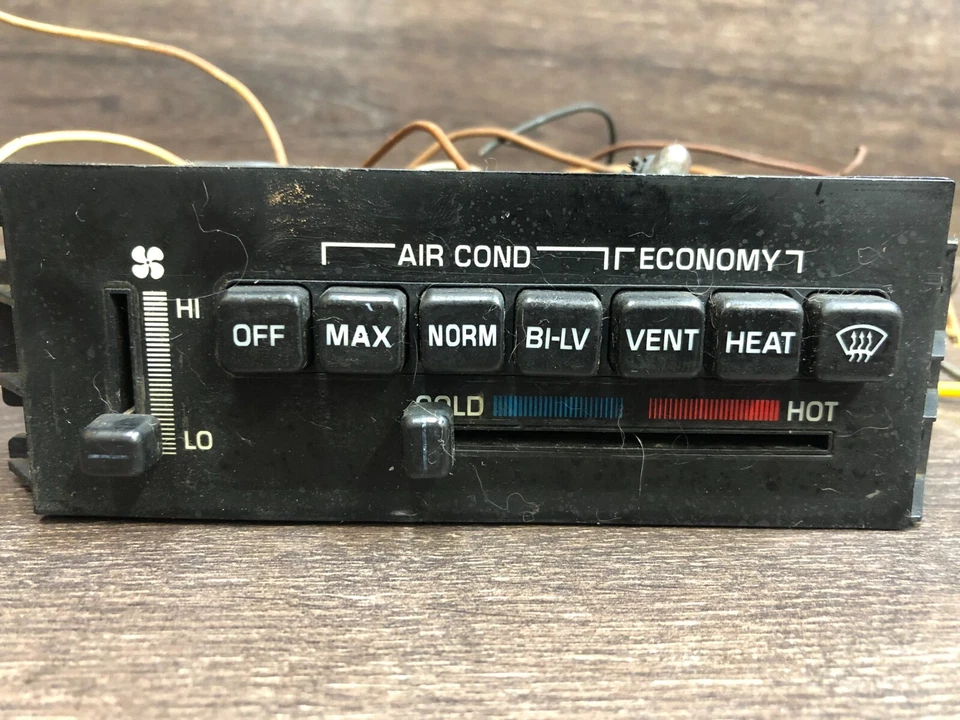 Buick Skylark, Somerset, 1987, 1988, 1989, 1990, control de aire acondicionado y calefacción Foto 2 de 4