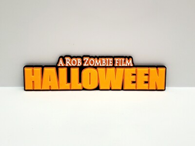 RZ HALLOWEEN 1 Movie Plaque