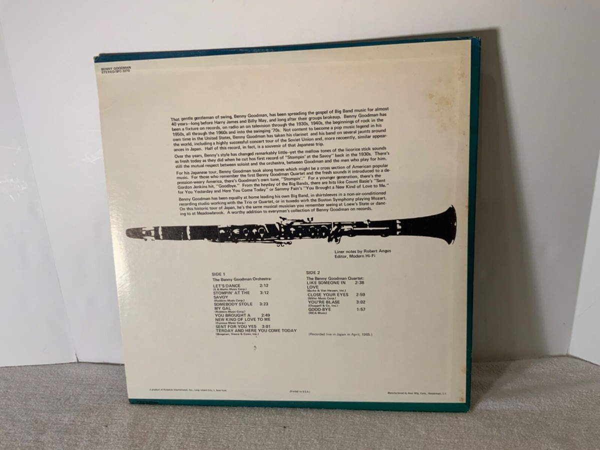 Benny Goodman Orchestra - Let's Dance “Recorded Live in Japan