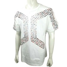 Asics White HyperGel Hex Tee Logo T-Shirt Moisture Wicking Mens 2XL XXL NWT