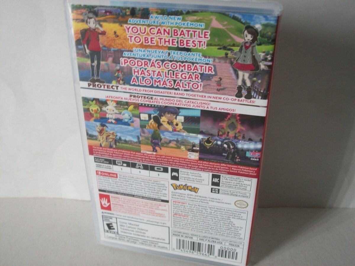 Gift Card GCMV Nintendo Switch Pokemon shield Nintendo PT 1 UN - Softwares  - Kalunga