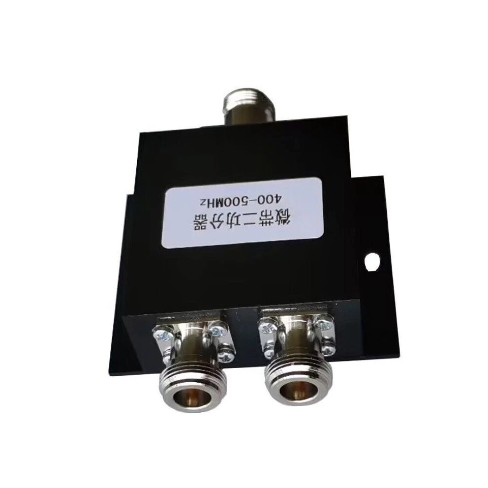 UHF Band 2 Two Way Radio Repeater Antennas Power Splitter 400-500MHz N Female - Image 3 of 4