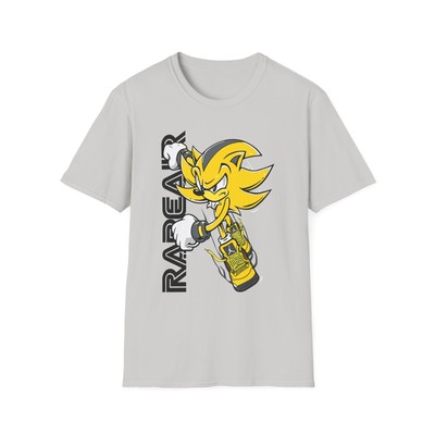 Racer Sonic Graphic Tee, Casual Unisex T-Shirt, Gamer Apparel, Gifts for Gamers,