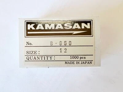 1000 Stk Kamasan B650 B-650 Made in Japan Stipphaken Plättchen-Haken - Bild 1 von 2