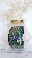 2019 Panini Obsidian Lamar Jackson SSP /25 Vitreous Green Etch BGS 9.5 Gem Mint!