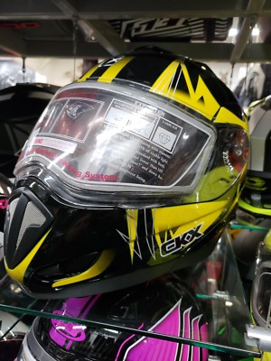 Brand New CKX Tranz Blast Snow Helmet - Blk/Yellow - Small - # 105072