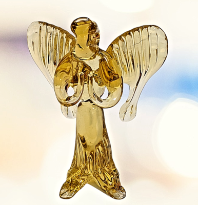 Hand Blown Glass Art Figurine HANDMADE ANGEL # 4438 | eBay Hand Blown Glass Art Figurine HANDMADE ANGEL # 4438 | eBay
