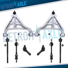 4WD Front Lower Control Arms Sway Bars Tie Rods for 2006-2008 Ford F-150 Mark LT