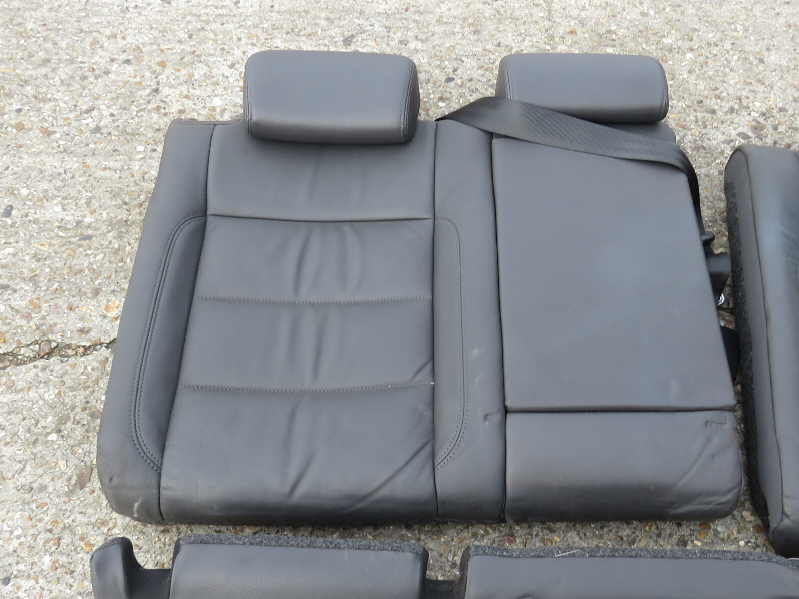 VW Golf MK6 5 door Heated Black Leather Seats SS1802 eBay