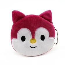 Plush Red Cartoon Squirrel Coin Purse For Women, Men or Kids