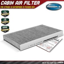 Pollen / Cabin Filter Activated Carbon for Citroën C2 Enterprise C3 Picasso DS4