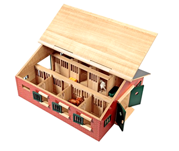 breyer stablemates deluxe horse stable set