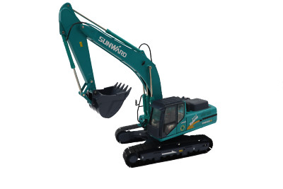 Sunward Hydraulic Hybrid Excavator Die Cast Model SWE500ES