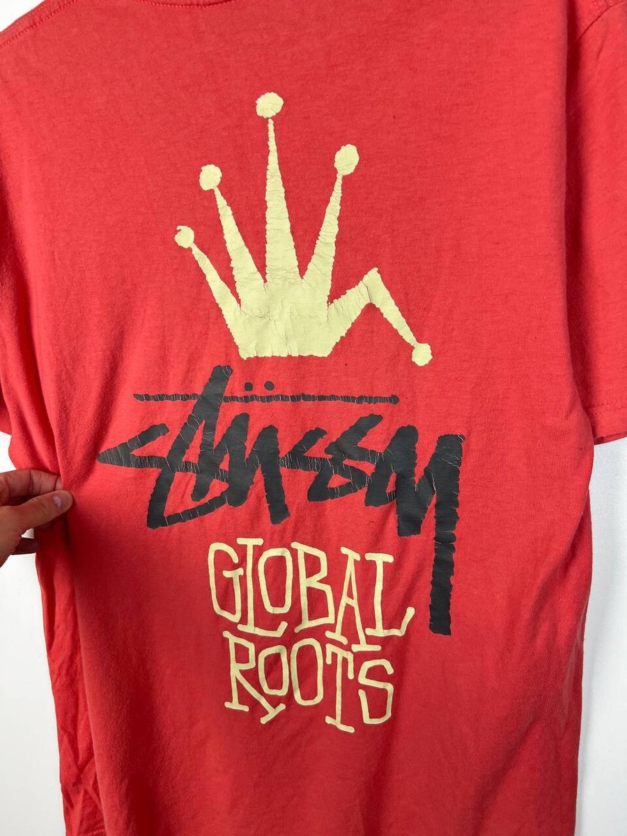 Stussy Global Roots streetwear vintage t-shirts size M | eBay