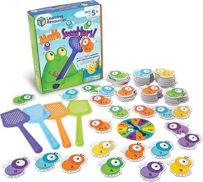 Learning Resources Mathswatters Addition & Subtraction Game - 99 Pieces for... 