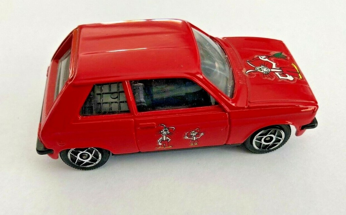 PEUGEOT 104 ZS rouge Hachette SOLIDO 1/43 réf 1316