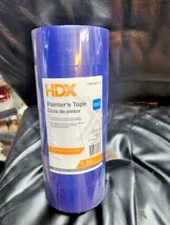 HOME DEPOT ELITE HDX PAINTER'S TAPE CONTRACTOR PACK 12 ROLLS 1.88" x 10yds=360FT