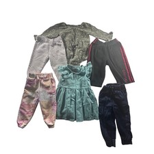 Girls Clothes Bundle 12 months Dress Romper Sweatpants Joggers Casual Cute