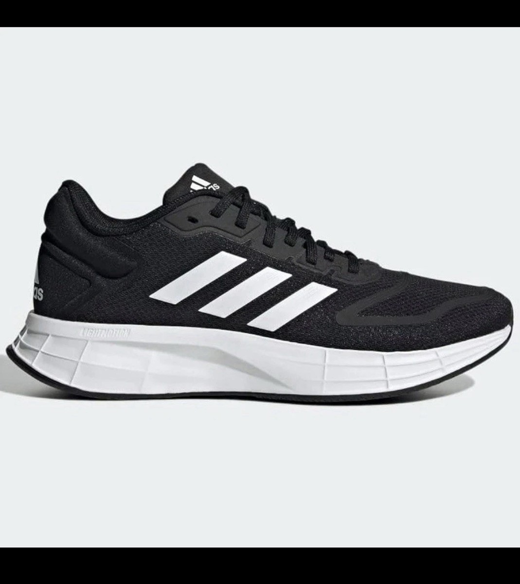 Size 7 - Adidas Duramo SL 2.0 Black White for sale online | eBay