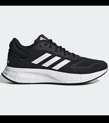 Adidas Womens Duramo 10 Black White Running Shoes Sneakers GX0709