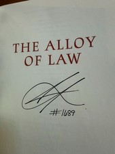 The Alloy Of Law by Brandon Sanderson - Leath...