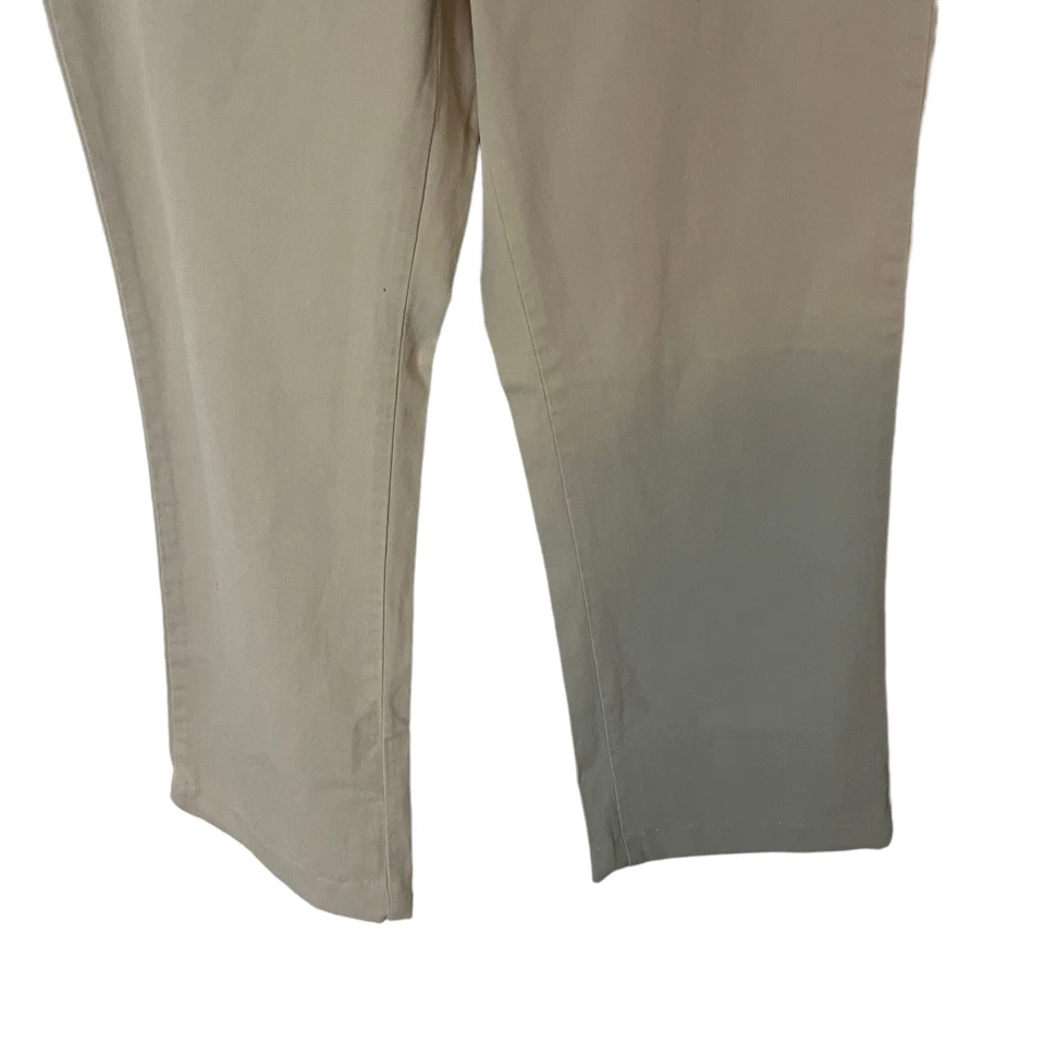 Calça bootcut Bongo Y2k Juniors tamanho 11 cintura baixa cáqui skatista - Imagem 3 de 4