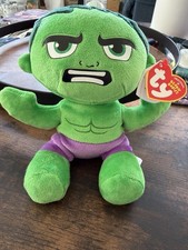 Incredible Hulk Beanie Baby - Marvel Collectible! Excellent Condition Plush 