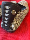 bernie mev silver mesh flats size 10 womans — photo 4