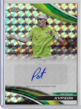 2025 Topps Chrome Tennis Patrick Kypson Geometric Refractor Auto Autograph