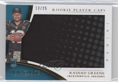 2015 Panini Immaculate Rookie Player Caps 13/25 Rashad Greene #RPC-RG RC 0a1