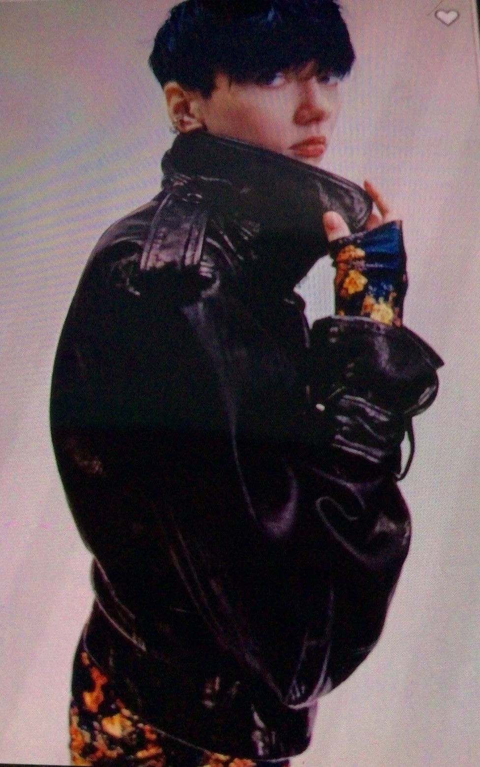 H&M Studio sz L large Black genuine Leather short biker Jacket BNWT RRP £380 thumbnail 7