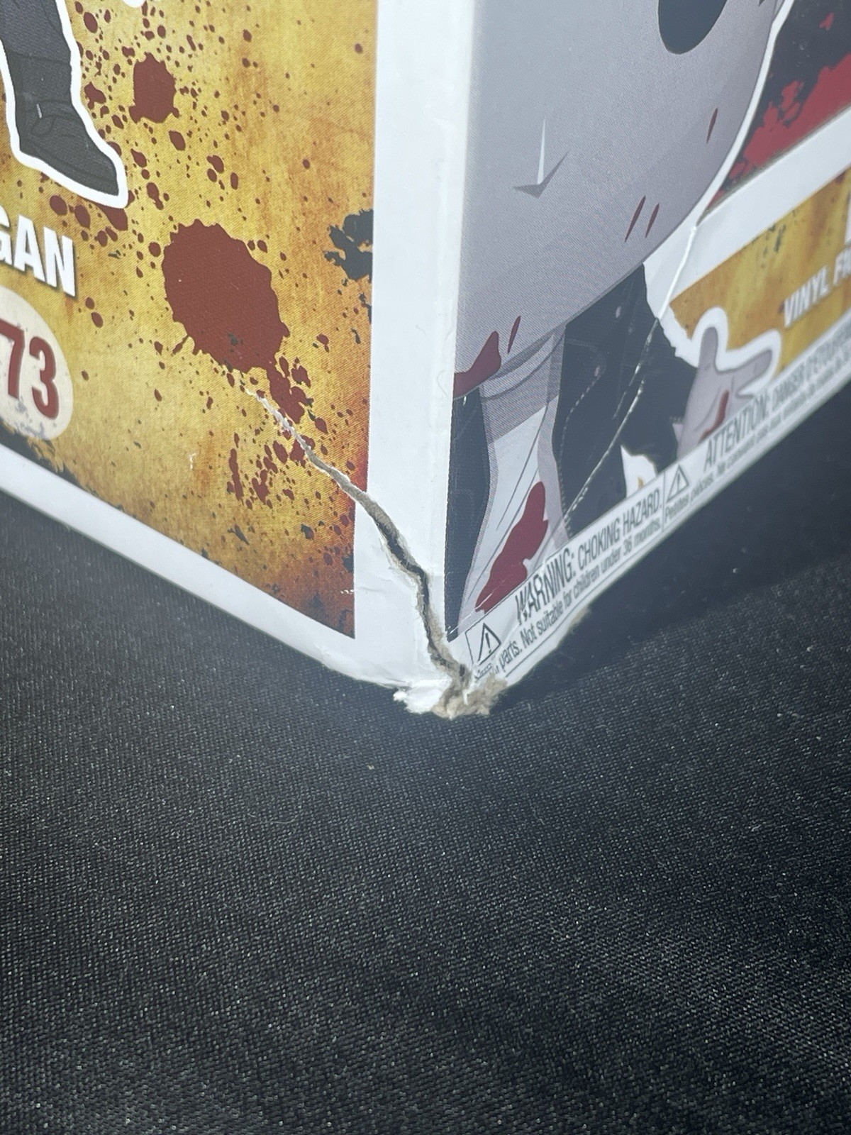 The Walking Dead B&W Negan Supply Drop Excl Funko Pop! TV #573 *Heavy Damage* - Image 6