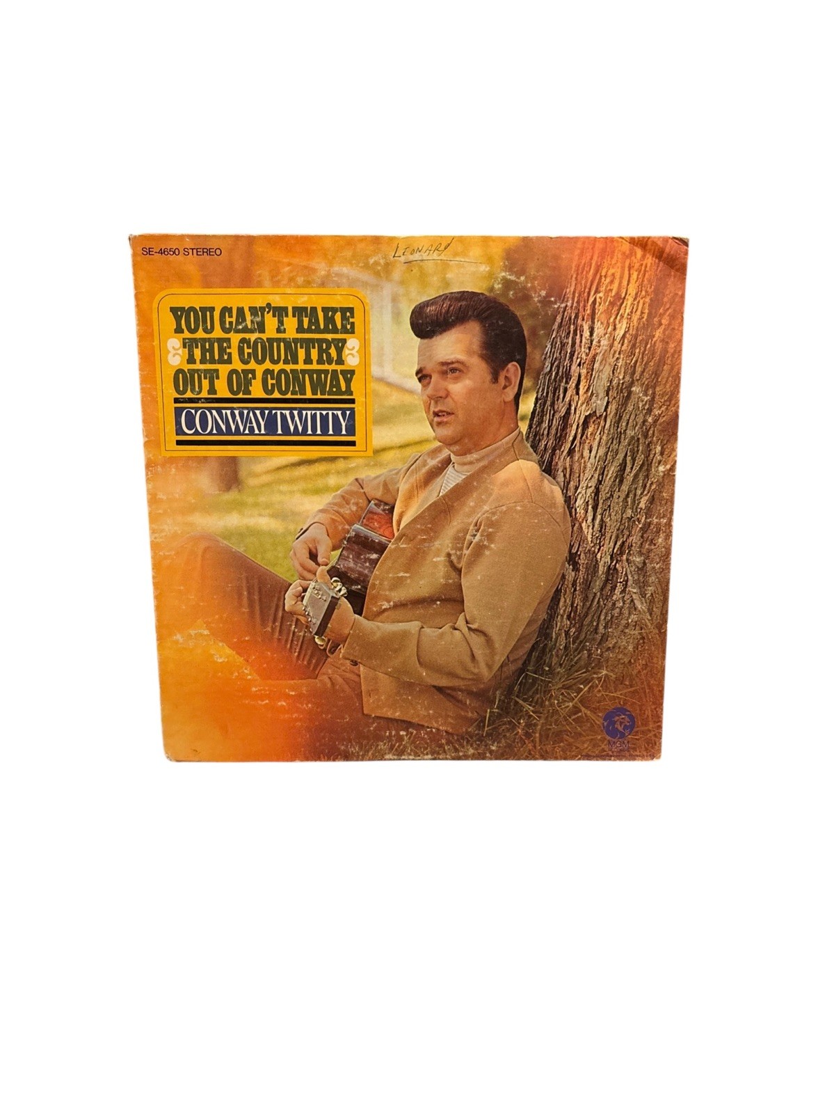 CONWAY TWITTY You Can't Take The Country Out Of Conway 1969 vinyl lp MGM