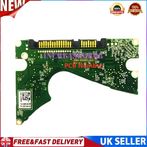 HDD PCB Board number: 2060-800022-002 REV P1 Hard Disk Circuit Board