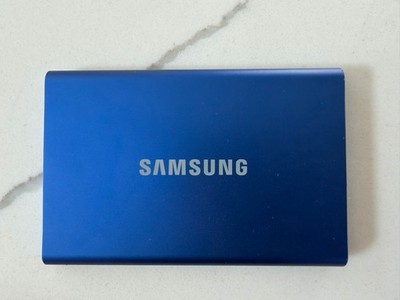Genuine Samsung T7 2TB Portable SSD External Blue