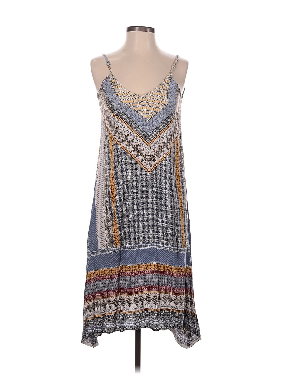 Devi Women Gray Casual Dress S
