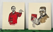 FREE SHIP! Big Lebowski Handbill Print Set TYLER STOUT Signed & Stamped MONDO