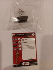 Star Wars Miniatures Alliance And Empire Princess Leia Rare 16/60