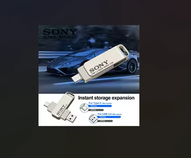 Sony Type C USB Flash Drive 2TB 1TB 512GB 256GB High Speed Metal OTG PenDrive - Image 4 of 4