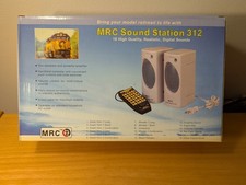 MRC Sound Station 312 Railroad Sound Controller 18 Sounds AA550 - New Open box