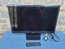LG 24” TV Monitor With Remote Control LG 24MN33D Black Stand Bedroom Gaming Uk