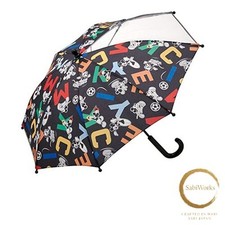 New Skater Children's Umbrella 40cm Mickey Mouse For ages 3-4 Approx. 95-105cm