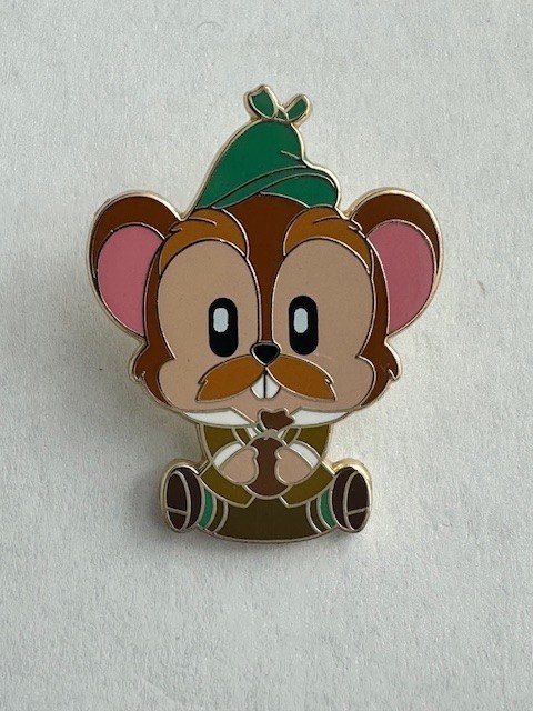 WDI Ratty as Charity Worker - Mickey's Christmas Carol Adorbs 2025 Disney Pin G0