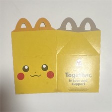 Pokemon Pikachu McDonald's Happy Meal Box 2022
