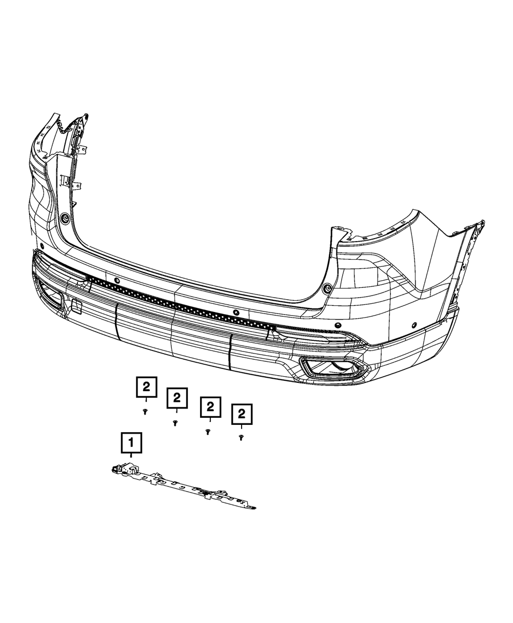 Genuine Mopar Power Lift-Gate Hands Assembly 68370564AC
