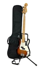 Étui souple pour guitare basse Fender avec support, 3 couleurs, fabriqué au...