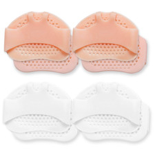 8 PC Ball of Foot Cushion, Soft Gel Metatarsal Pads with Forefoot Cushioning  M