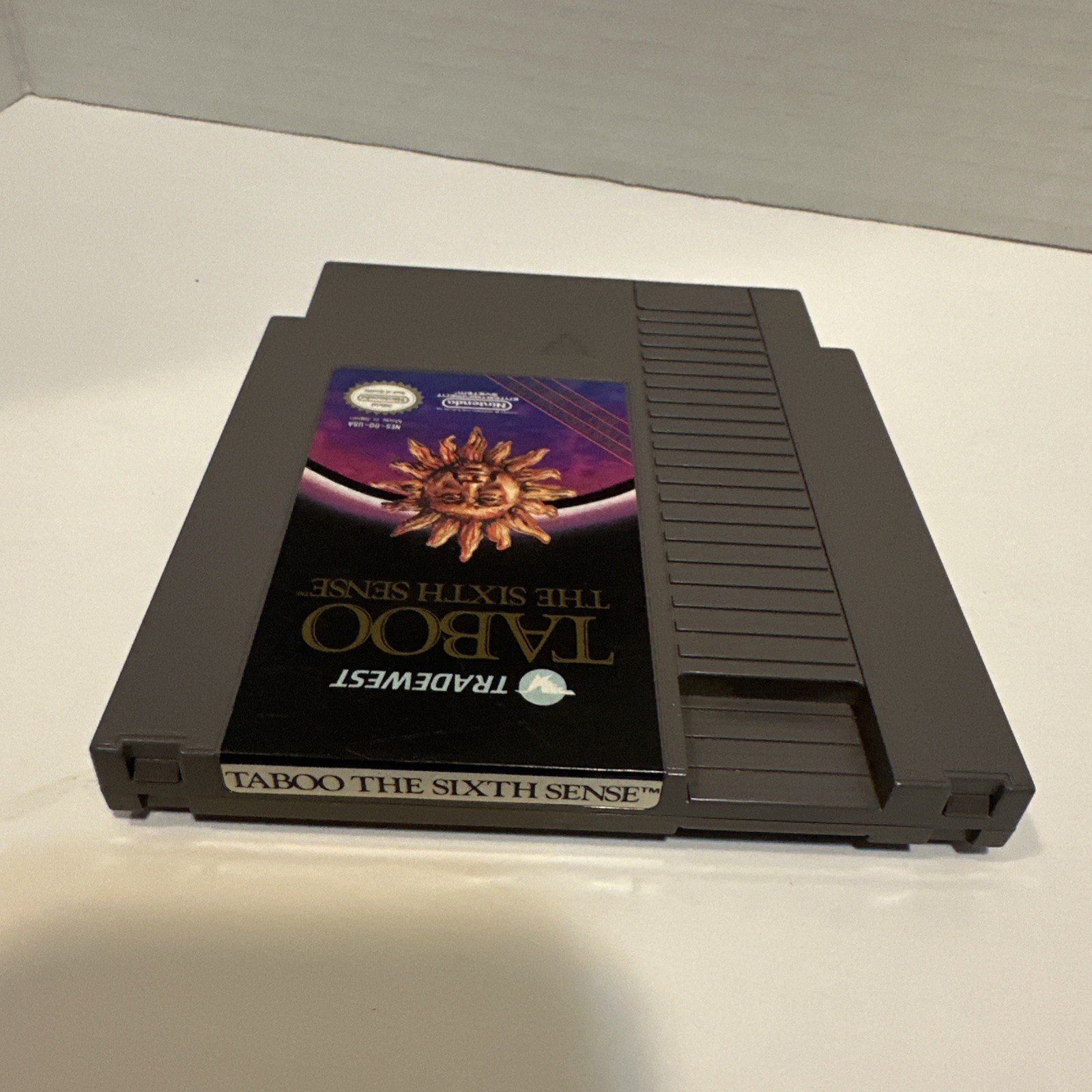 Authentic ~ Testes ~ Taboo: The Sixth Sense Nintendo NES ~ Fast Free Shipping