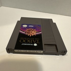 Authentic ~ Testes ~ Taboo: The Sixth Sense Nintendo NES ~ Fast Free Shipping